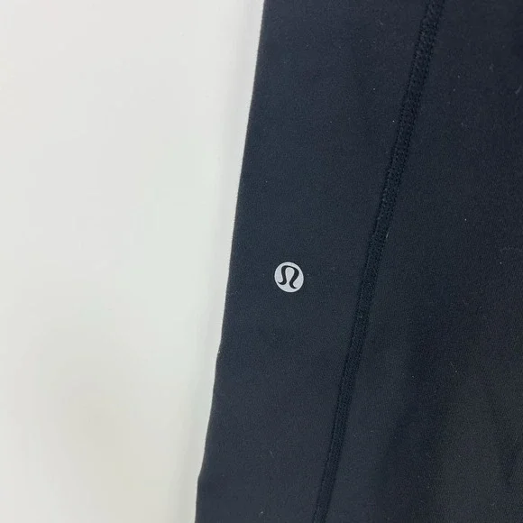 Lululemon Groove Pant Women's 2 Flare Black Reflective Groovy Floral Stretch - Picture 6 of 8